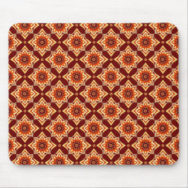 Vintag Boho Chic Blumenmuster Mousepad