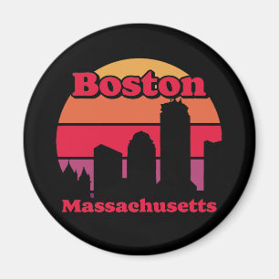 Vintag Boston Massachusetts Magnet