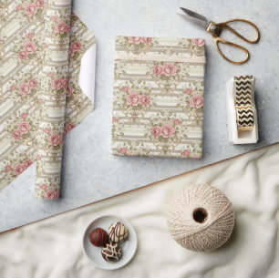 Vintag Bouquet Geschenkpapier