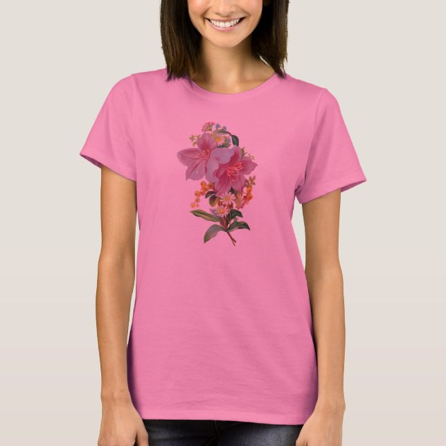 Vintag Bouquet T-Shirt (Vorderseite)