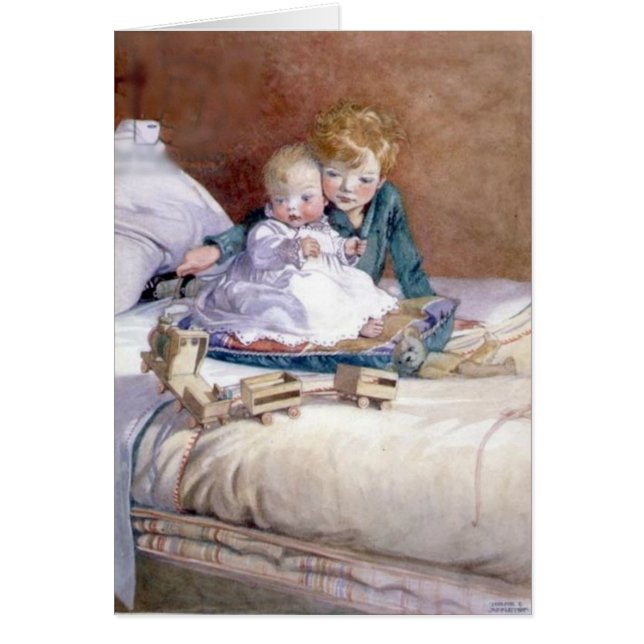 Vintag - Boy & Baby Schwester (Vorne)