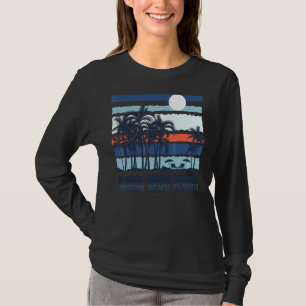 Vintag Boynton Beach Florida Summer 70er 80er Beac T-Shirt