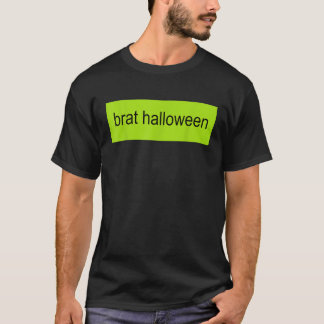 Vintag Brat Halloween Y2K Trendy Spooky Season Gr T-Shirt