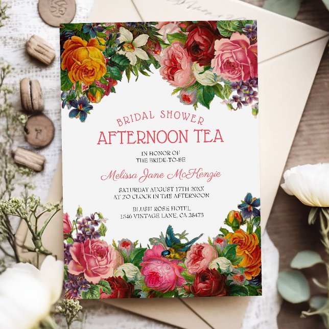 Vintag | Bridal Afternoon Tea Einladung (Von Creator hochgeladen)