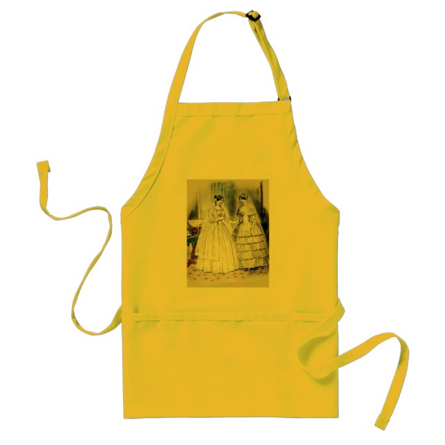 Vintag Bride Wedding Dress Schürze (Vorne)