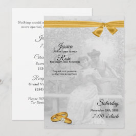Vintag Brides Gay Wedding Einladung