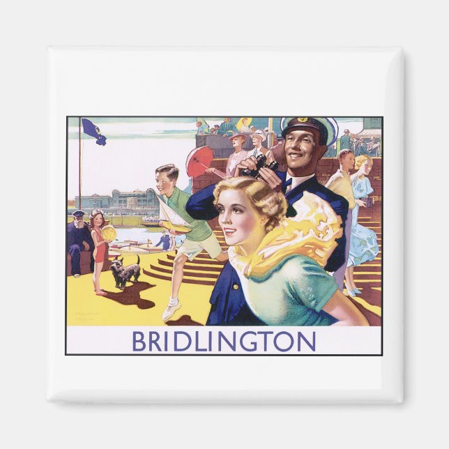 Vintag Bridlington Magnet (Vorne)