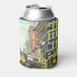Vintag Broadway, NYC (1880er) Dosenkühler