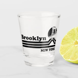 Vintag Brooklyn New York Schnapsglas