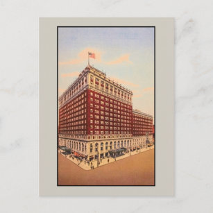 Vintag Brown Hotel (Louisville, Kentucky) Postkarte