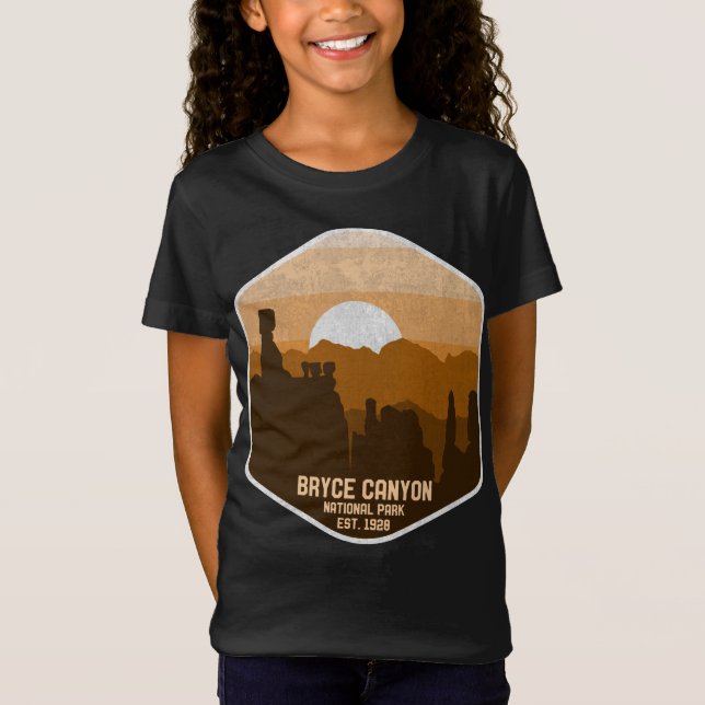 Vintag Bryce Canyon Nationalpark Utah T-Shirt (Vorderseite)