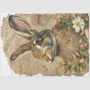 Vintag Bunny Seidenpapier