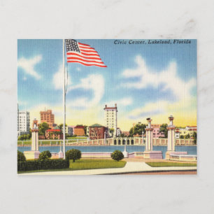 Vintag, Bürgerzentrum, Lakeland, Florida Postkarte