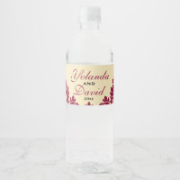 Vintag Burgundy Damask