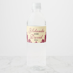 Vintag Burgundy Damask