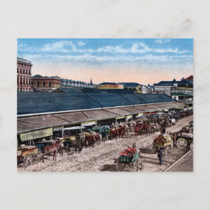 Vintag c1910 Französischer Markt New Orleans LA (F Postkarte