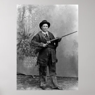 Vintag Calamity Jane Portrait Poster