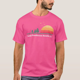 Vintag Camp Pendleton South California Zuhause Sou T-Shirt
