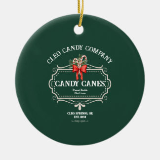 Vintag Candy Co. Keramik Ornament