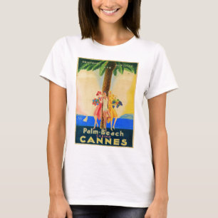 Vintag Cannes French Travel T-Shirt