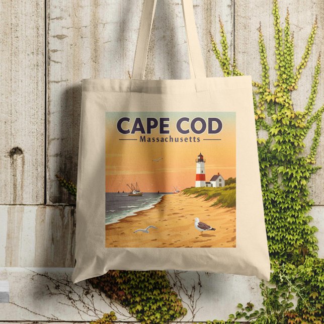 Vintag Cape Cod Massachusetts Tragetasche (Von Creator hochgeladen)