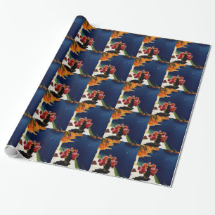 Vintag Capri Italien Reisen Geschenkpapier