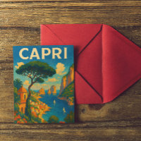 Vintag Capri Italien Reisen