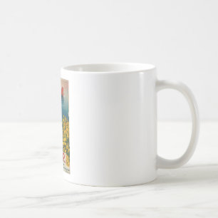 Vintag Capri L'Isola del Sole Italien Kaffeetasse