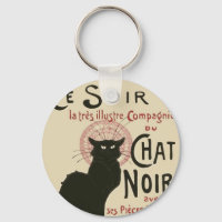 Vintag Ce Soir Le Chat Noir Poster