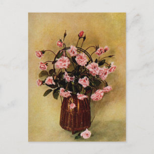 Vintag Cecil Bruner von Frederick Martin Postkarte