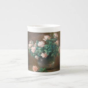 Vintag Charles Ethan Porter Rose Prozellantasse