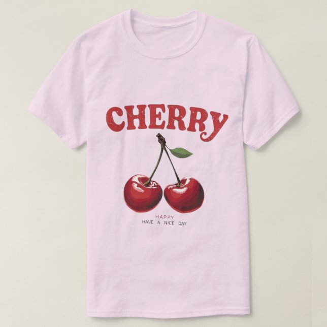 Vintag Cherry T-Shirt (Design vorne)