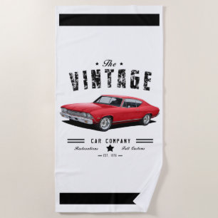 Vintag Chevelle Company Strandtuch