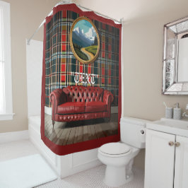 Vintag Chic Duschvorhang