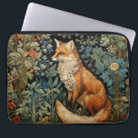 Vintag Chic Fox Botanischer Wald William Morris Laptopschutzhülle<br><div class="desc">Dieses exquisite Laptop-Gehäuse besticht durch ein skurriles Design,  das inmitten eines üppigen Waldes einen angenehmen Fuchs ins Leben ruft. Umgeben von faszinierenden botanischen Blätter und zarten Jugendstilfloralen.</div>