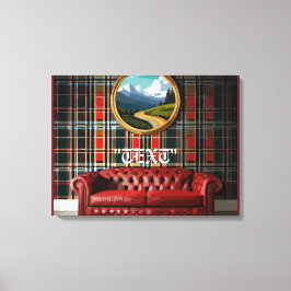 Vintag Chic Leinwanddruck