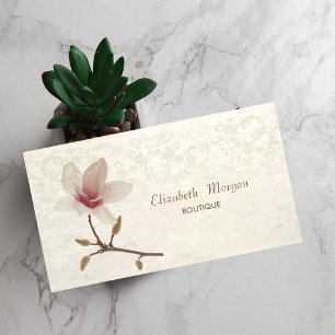 Vintag Chic Magnolia, Lace Visitenkarte