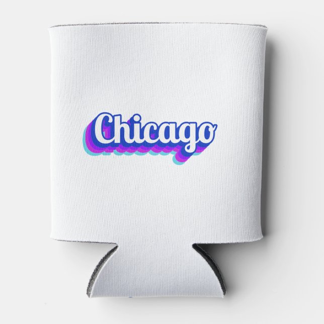 Vintag Chicago Dosenkühler (Vorderseite)