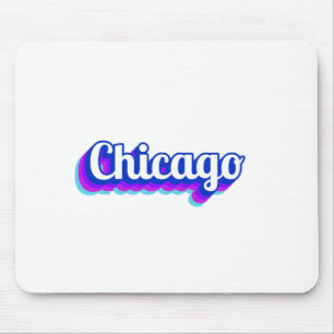 Vintag Chicago Mousepad