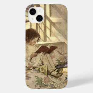 Vintag Child Reading a Book, Jessie Willcox Smith Case-Mate iPhone 14 Plus Hülle
