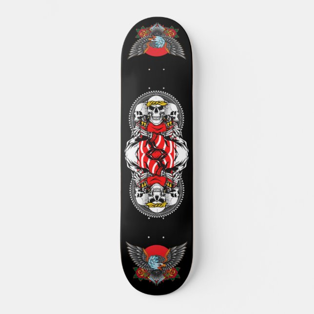 Vintag Cholo Skateboard (Vorderseite)