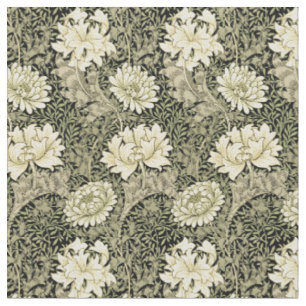 Vintag Chrysanthemum 1877 Stoff