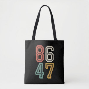 Vintag Classic 86 47 Anti Trump 2024 Impeach Tasche