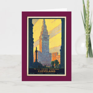 Vintag Cleveland Karte