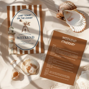 Vintag Coastal Lighthouse Einladung