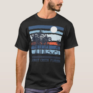 Vintag Coconut Creek Florida Sommer 80er Beach Sou T-Shirt