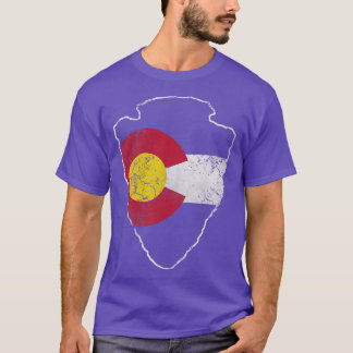 Vintag Colorado Flag Arrowhead T-Shirt