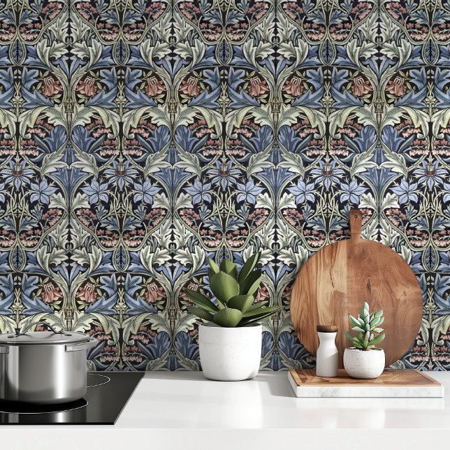 Vintag Columbine William Morris Tapete (Von Creator hochgeladen)