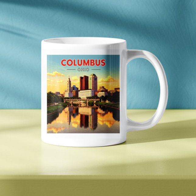 Vintag Columbus Ohio Kaffeetasse (Von Creator hochgeladen)