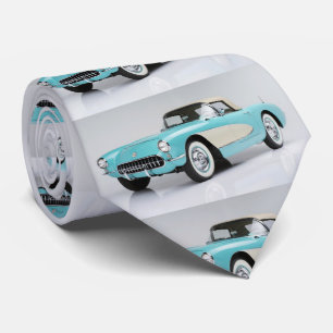 ***VINTAG CORVETTE**** PERFEKTE KRAWATTE FÜR IHREN